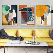 Abstraite GéOméTrique : Tableau Moderne pour une Décoration Contemporaine