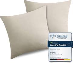 Taies d'oreiller confortables ATsense 40x40