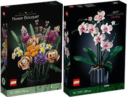 Bouquet LEGO Fleurs - BRICKCOMPLETE 10311 Orchidée