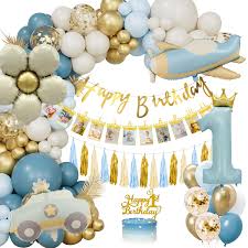 Décorations festives pour le 1er anniversaire de votre garçon