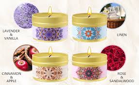 Bougies Parfumées Naturelle Valentin - Scentorini