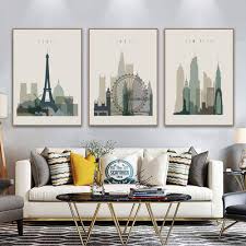 Triptyque Personnalité Créative - Élégance Murale pour Votre Espace