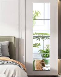 Miroir Rectangulaire Autocollant à Coller sur Porte de Placard