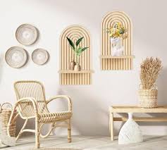 Étagères Arc En Ciel Décorative Flottantes - Style Bohème