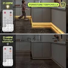 Détecteur de Mouvement Wobsion avec Télécommande pour Éclairage Intelligente