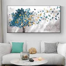 Papillon Affiche Peintures: Élégance et Couleur pour Votre Intérieur