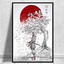 Impression Samouraï Japonais - Élégance et Tradition dans votre Décoration