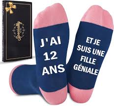 Chaussettes Cadeau Original Anniversaire - Le Cadeau Cool pour Ado