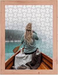 Cadre pour Puzzle 50x70 Milano Naturel Acrylique