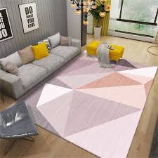 Décoration Chambre Mandarine Géométrique 200X300cm - Une touche moderne pour la chambre de votre adolescente