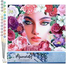 FiguredArt Peinture Par Numéros 40x50cm - Art Créatif Adulte