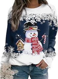 Manteau de Noël pour Femme - Bonhomme de Neige