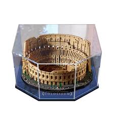 Vitrine Transparente Acrylique 10276 pour LEGO Colisée