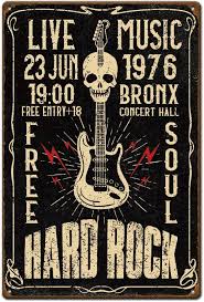 Affiche Métallique SUPERDANT pour les Passionnés de Musique