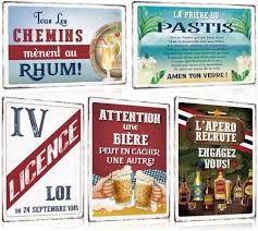 Ensemble de 5 Accessoires de Décoration en Métal pour Restaurant